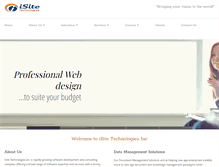 Tablet Screenshot of isiteinfo.com